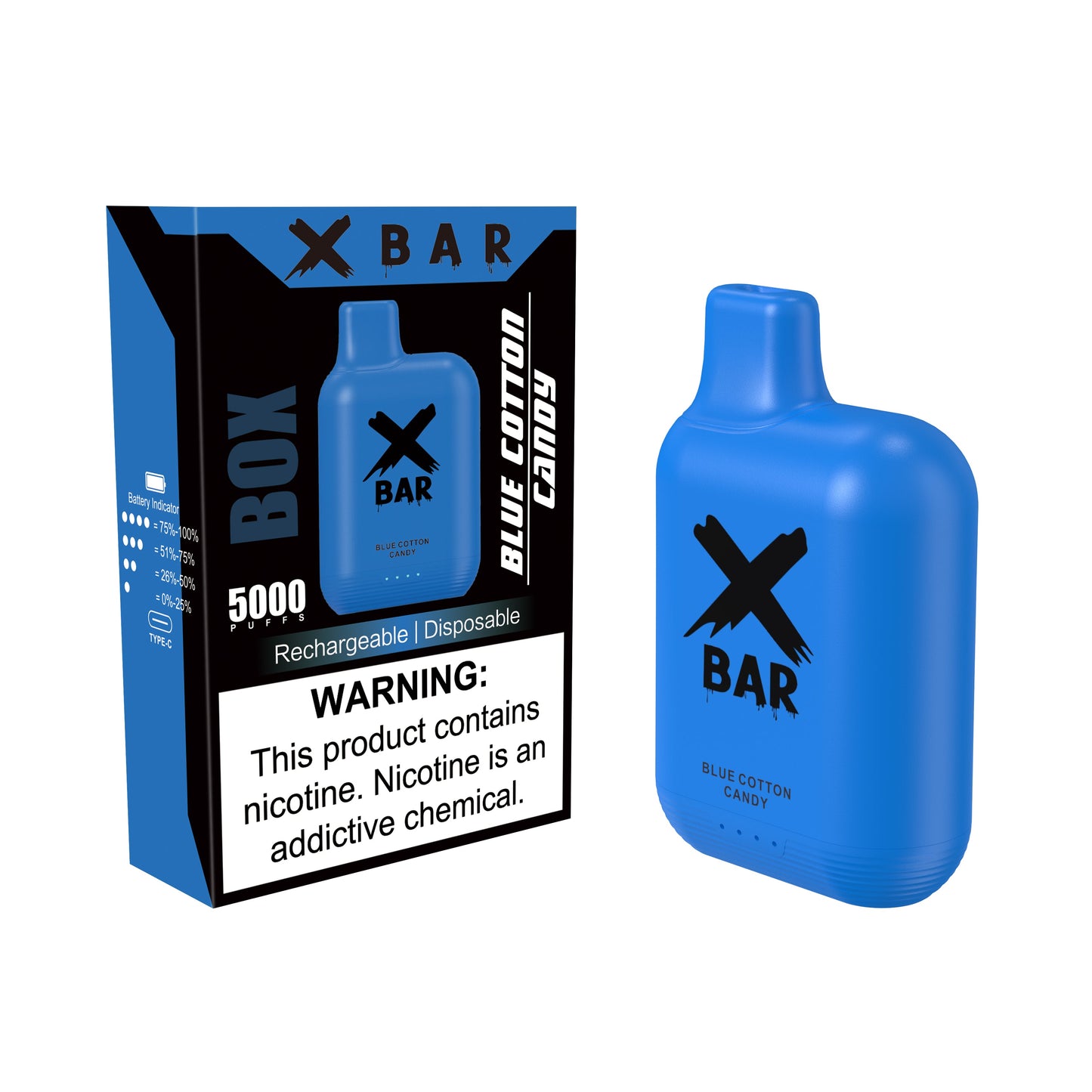 Xbar Vape’s delightful 6pcs box
