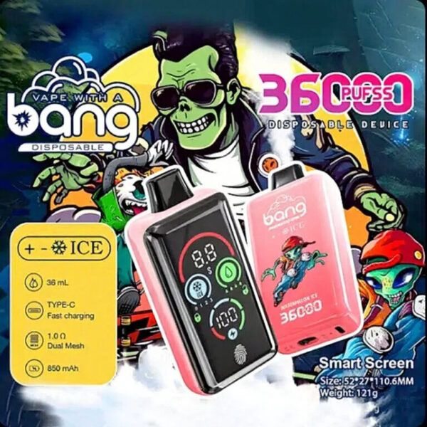 BANG ICE LEVEI 36000口拋棄式電子煙